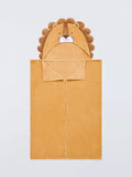 John Lewis kids lion hooded towel in yellow, UK version