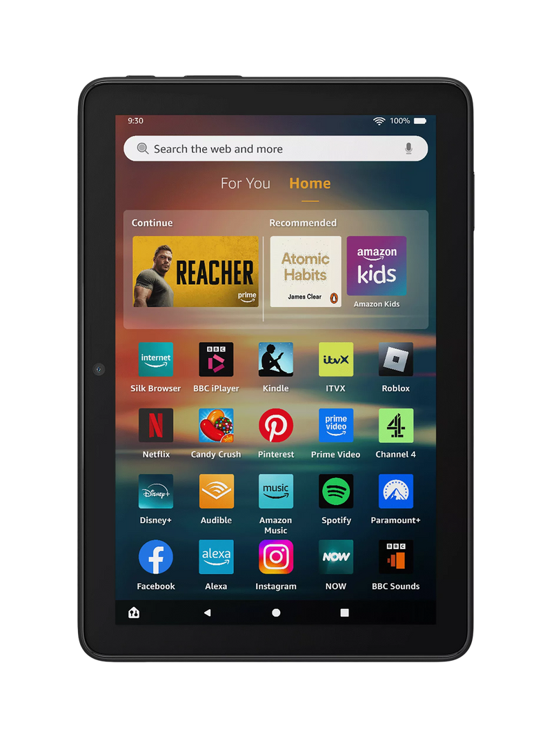 Amazon Fire HD 8 tablet 8 inch - British product