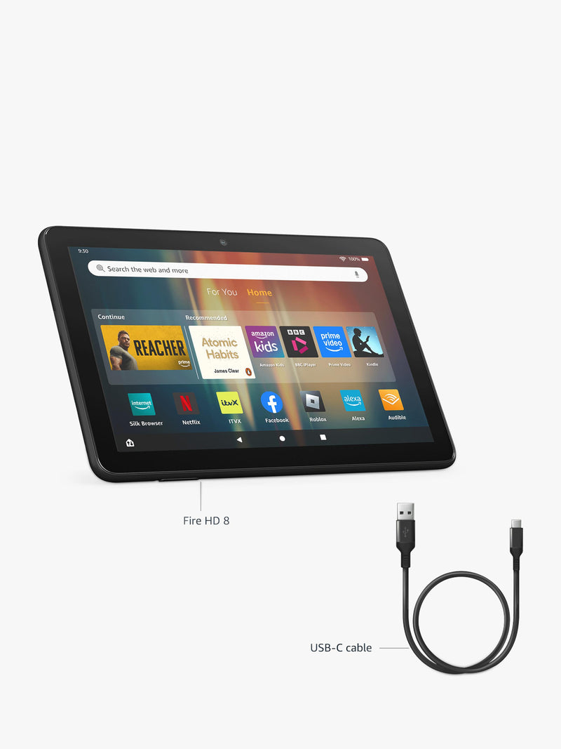 Amazon Fire HD 8 tablet 8 inch - British product