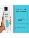 Nioxin System 3 Scalp & Hair Thickening Shampoo for coloured or dry damaged hair 300ml, imported from the UK
