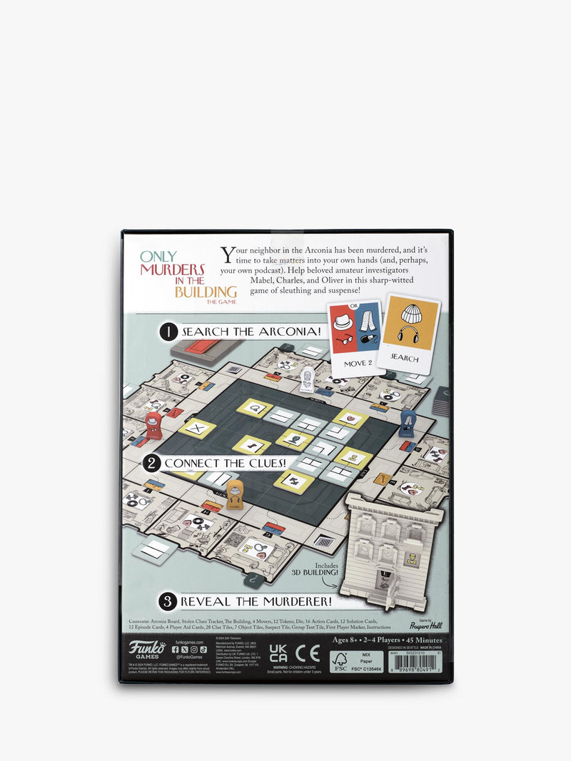 Goliath Only Murders in the Building board game (British brand)