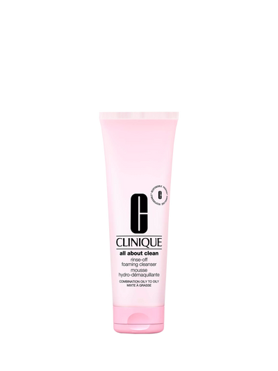 John Lewis Clinique All About Clean Foaming Cleanser Jumbo 250ml- Buy online at McGrocer