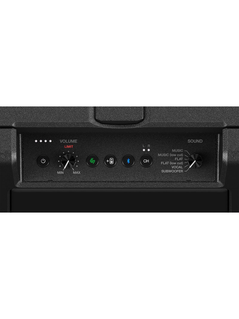 AlphaTheta Wave-Eight portable wireless DJ speaker - UK version