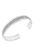 Hoxton London men's mesh cuff bangle D65mm (British brand)