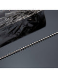 Hoxton London men's silver ball chain necklace, imported from the UK