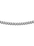 Hoxton London Panza curb chain silver necklace 56cm, imported from the UK