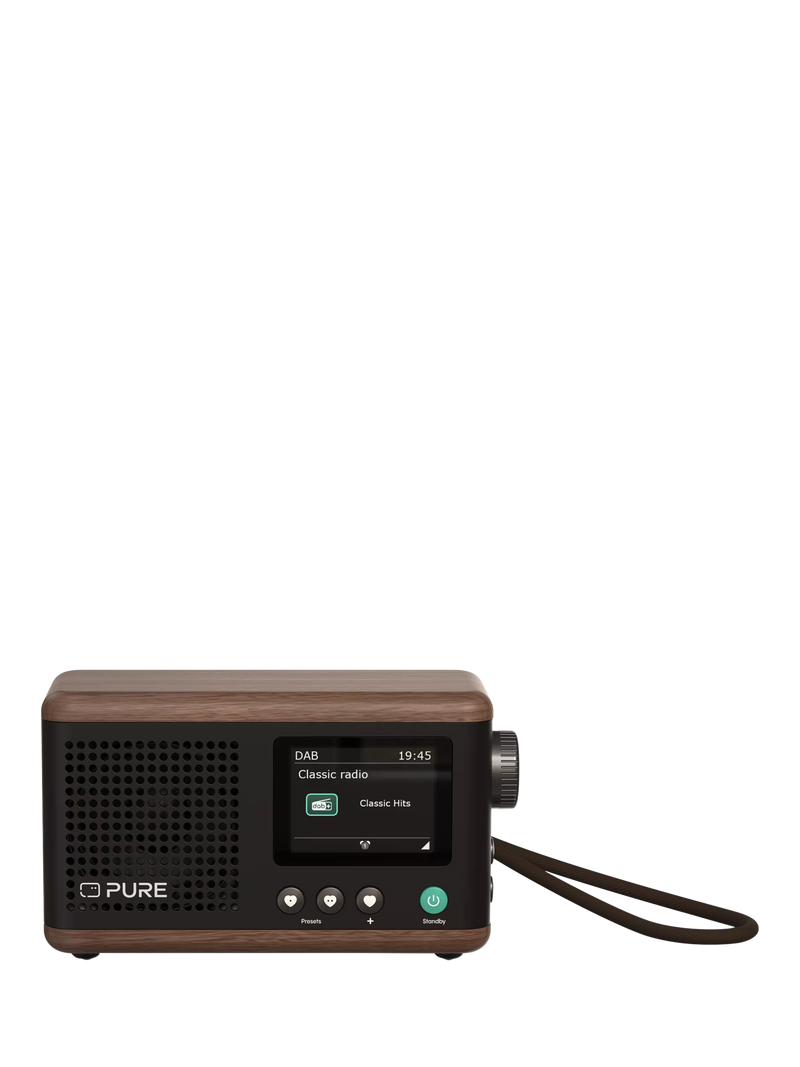 Reines klassisches Mini DAB+/FM Bluetooth tragbares Radio