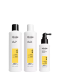 Nioxin System 1 trial kit for natural thinning hair (British brand)