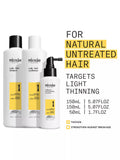 Nioxin System 1 trial kit for natural thinning hair (British brand)