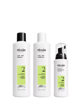 John Lewis Nioxin Pro Clinical Scalp + Hair Thickening System 2 Trial Kit for Natural Hair with Progressed Thinning- Buy online at McGrocer