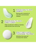 Nioxin hair thickening system trial kit for natural hair (British brand)