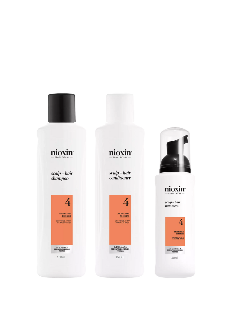 Nioxin system 4 trial kit for coloured hair, UK version