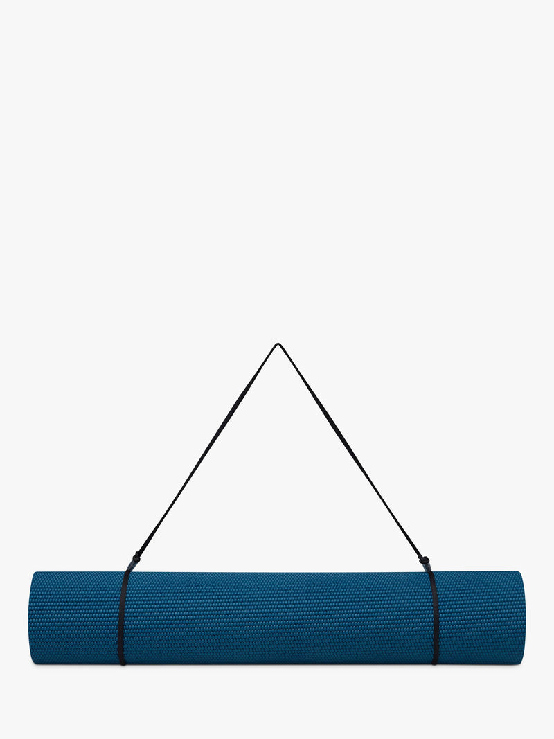 Gaiam Essentials Yoga Mat Navy 6mm, imported from the UK