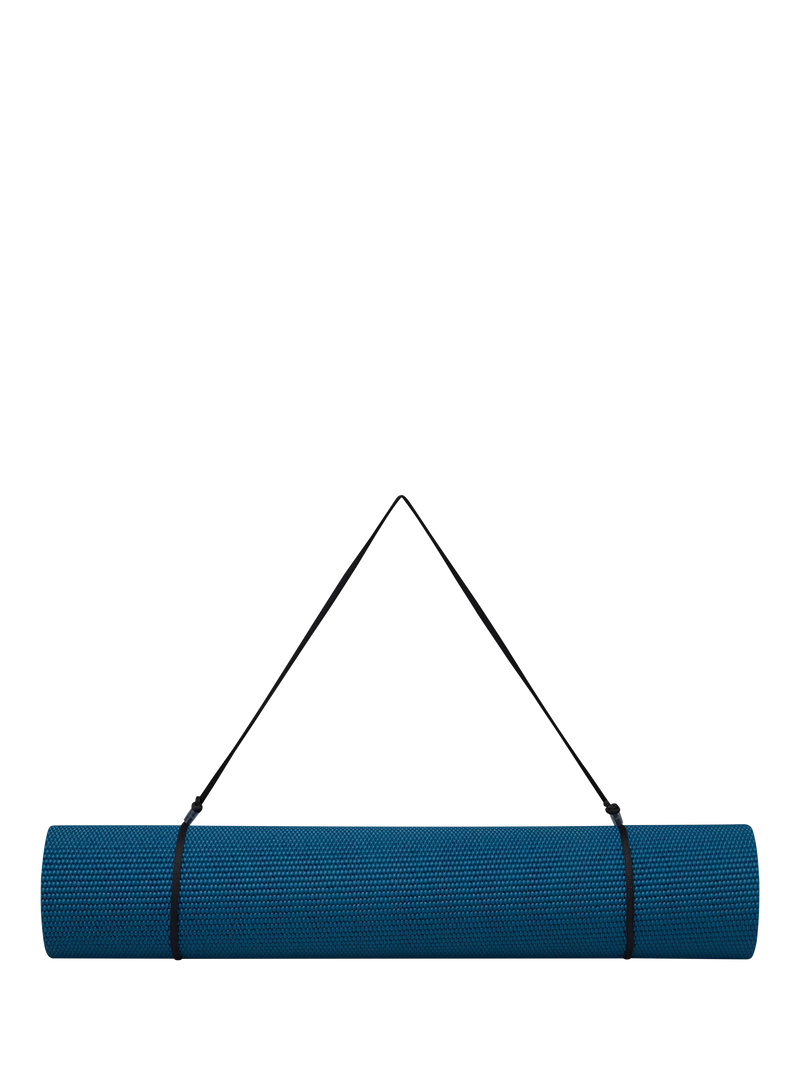 Gaiam Essentials Yoga Mat Navy 6mm, imported from the UK