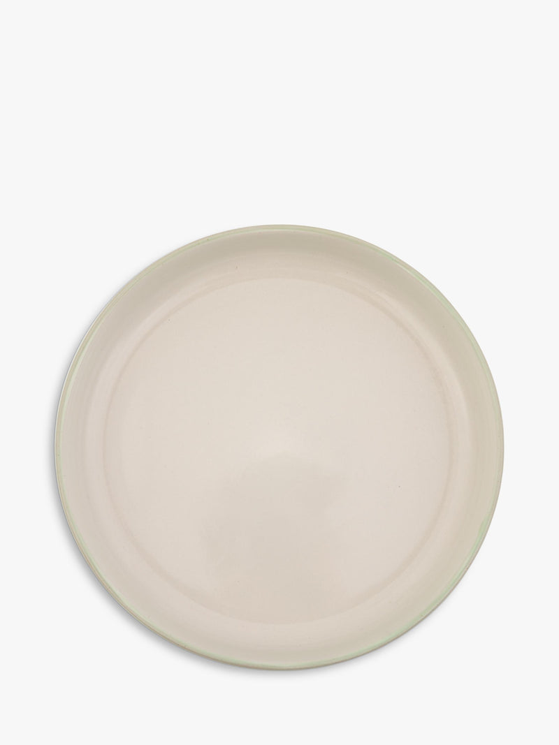 Jamie Oliver stoneware bowl set 22cm in white and green, UK version