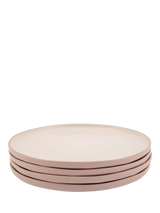 John Lewis Jamie Oliver Big Love Stoneware Perfect Plates Dinner Plates Pink 27cm Set of 4- Buy online at McGrocer