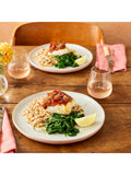 Jamie Oliver dinner plates pink set of 4 27cm - British product