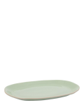 Jamie Oliver stoneware platter oblong green 41cm - British product