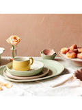 Jamie Oliver stoneware platter oblong green 41cm - British product