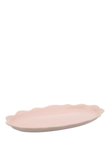 John Lewis Jamie Oliver Big Love Pass-Me Oval Stoneware Platter, Pink, 35cm- Buy online at McGrocer