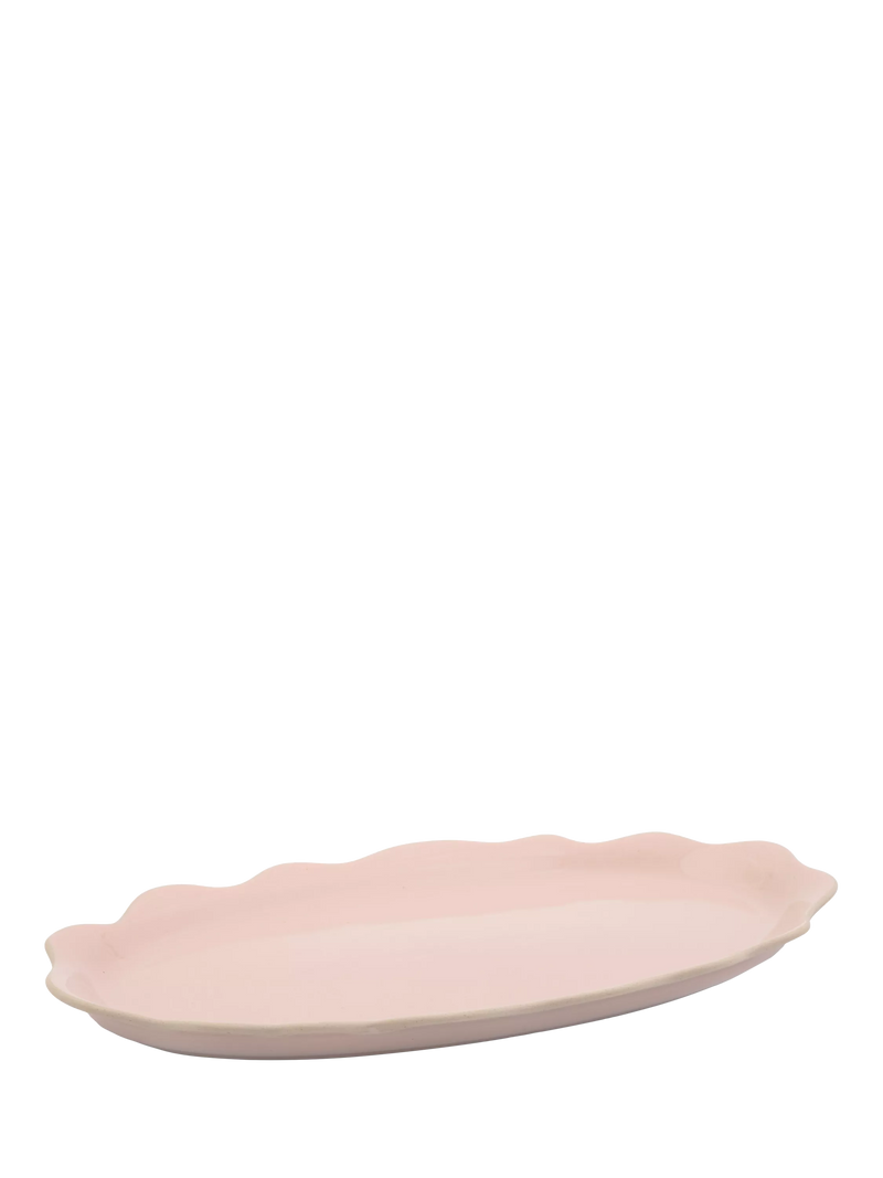 Jamie Oliver stoneware platter pink 35cm, UK version