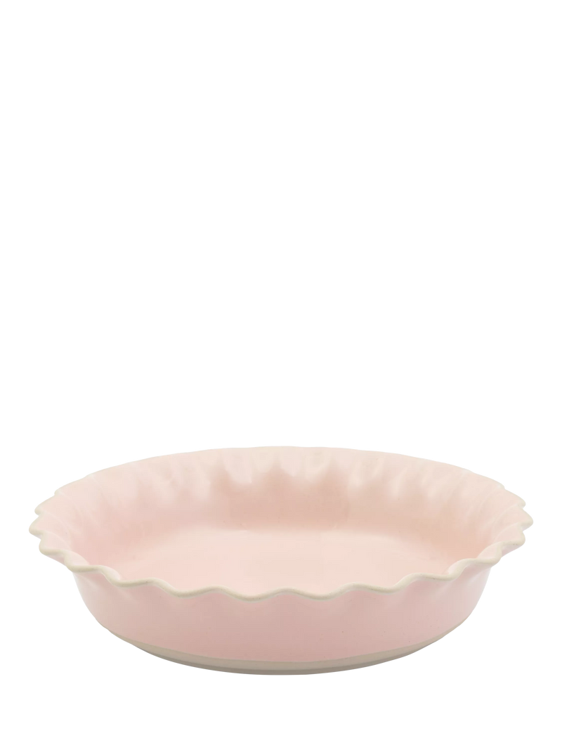 Jamie Oliver stoneware pie dish pink 28cm - British product