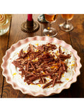 Jamie Oliver stoneware pie dish pink 28cm - British product
