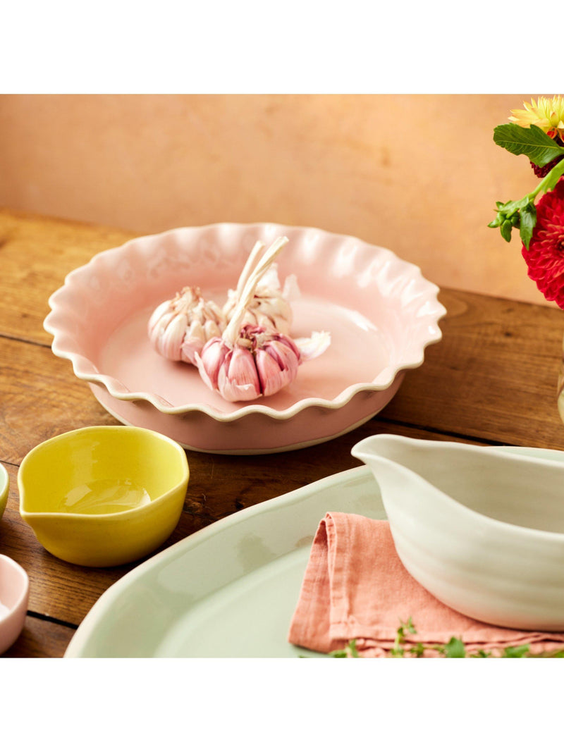 Jamie Oliver stoneware pie dish pink 28cm - British product