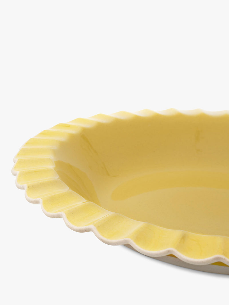 Jamie Oliver yellow stoneware bowl Big Love 34cm, UK version
