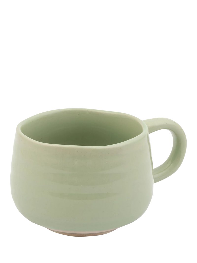 Jamie Oliver Big Love stoneware mug 375ml green, UK version