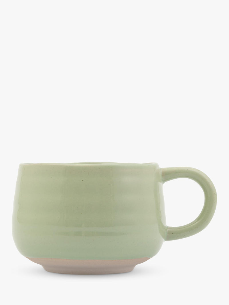 Jamie Oliver Big Love stoneware mug 375ml green, UK version