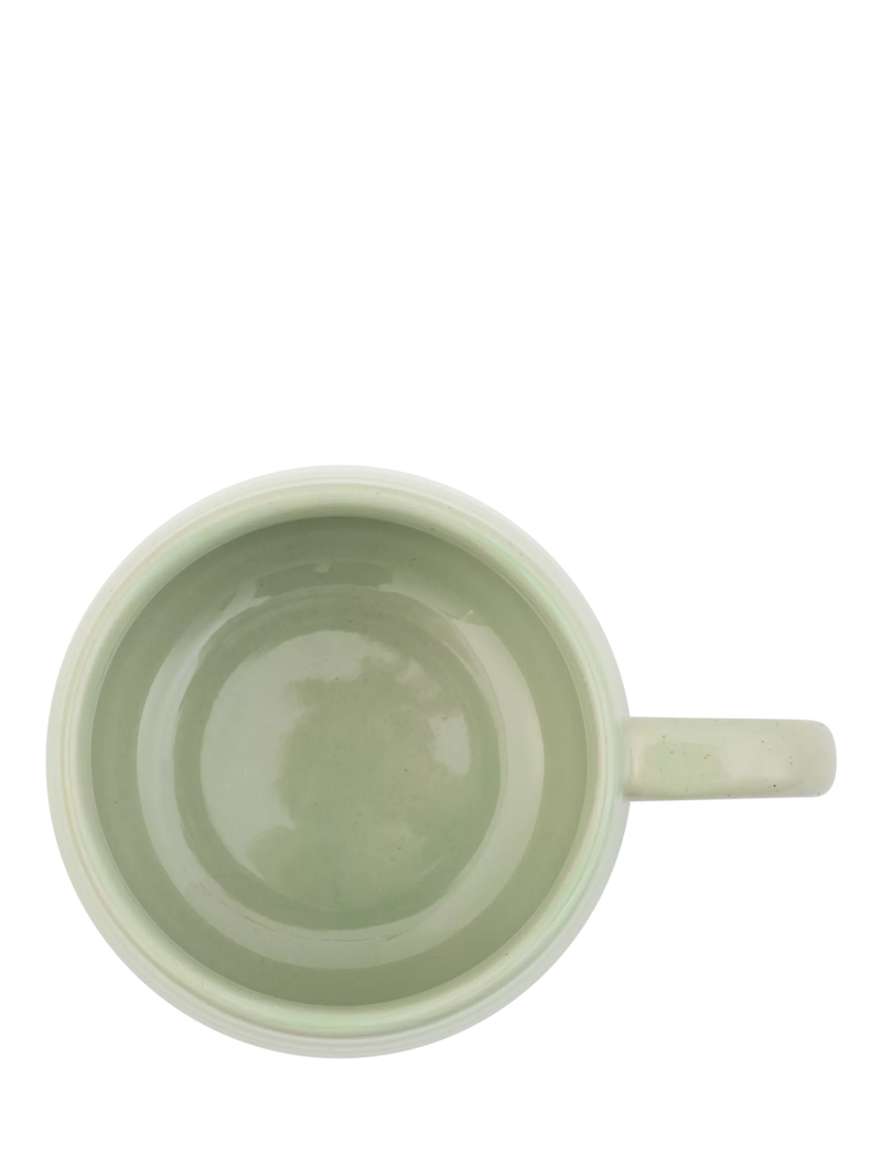 Jamie Oliver Big Love stoneware mug 375ml green, UK version