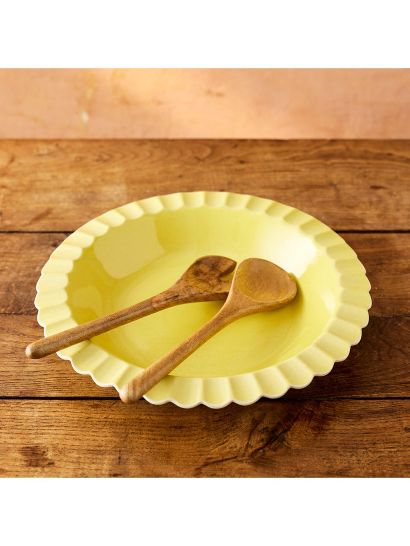 Jamie Oliver mango wood salad servers set of 2 - British product