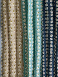 Harlequin Silene embroidered furnishing fabric (British brand)