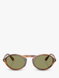 Giorgio Armani oval sunglasses brown acetate 52mm, UK version