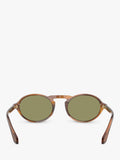 Giorgio Armani oval sunglasses brown acetate 52mm, UK version