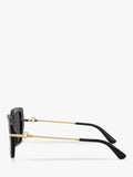 Dolce & Gabbana square sunglasses in black, imported from the UK