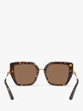 Dolce & Gabbana women's square sunglasses Havana (British brand)