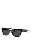 Jimmy Choo D-Frame Sonnenbrille schwarzer Rahmen, importiert aus dem Vereinigten Königreich