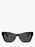 Jimmy Choo D-Frame Sonnenbrille schwarzer Rahmen, importiert aus dem Vereinigten Königreich