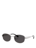 Michael Kors silver/black oval sunglasses, UK version