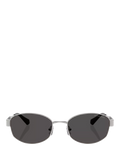 Michael Kors silver/black oval sunglasses, UK version