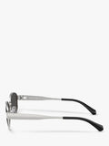 Michael Kors silver/black oval sunglasses, UK version