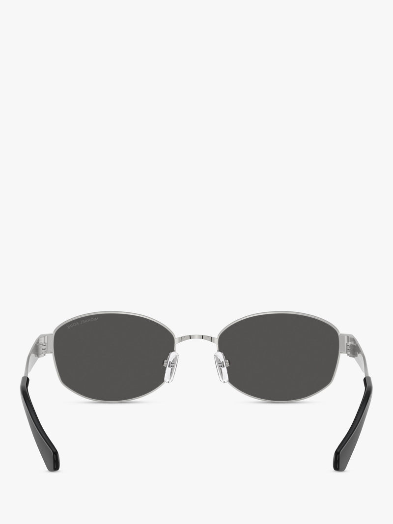 Michael Kors silver/black oval sunglasses, UK version