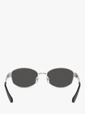 Michael Kors silver/black oval sunglasses, UK version