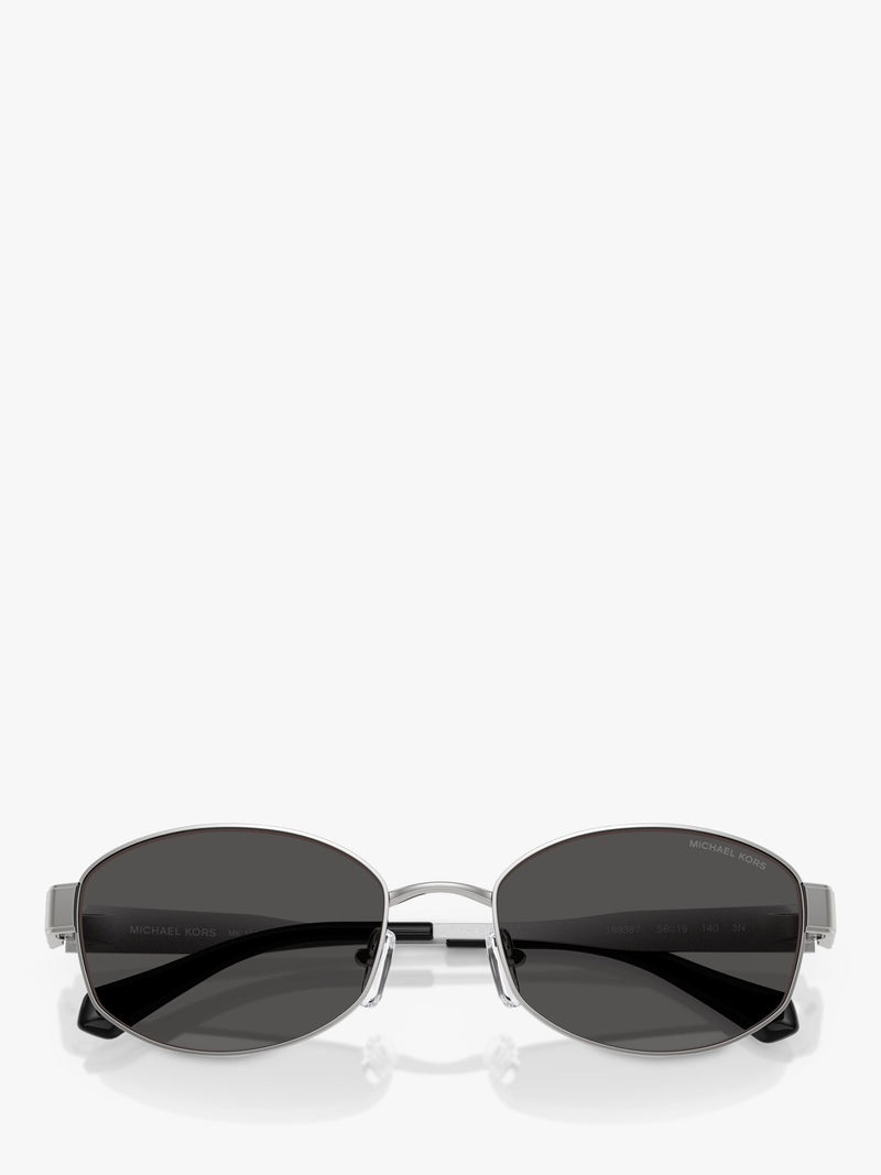 Michael Kors silver/black oval sunglasses, UK version