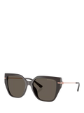 Michael Kors cat-eye sunglasses ash/grey 54mm polyamide lenses - British product
