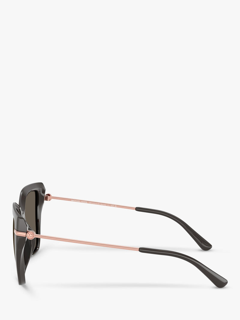 Michael Kors cat-eye sunglasses ash/grey 54mm polyamide lenses - British product