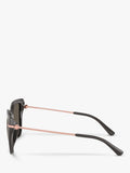 Michael Kors cat-eye sunglasses ash/grey 54mm polyamide lenses - British product
