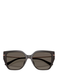 Michael Kors cat-eye sunglasses ash/grey 54mm polyamide lenses - British product